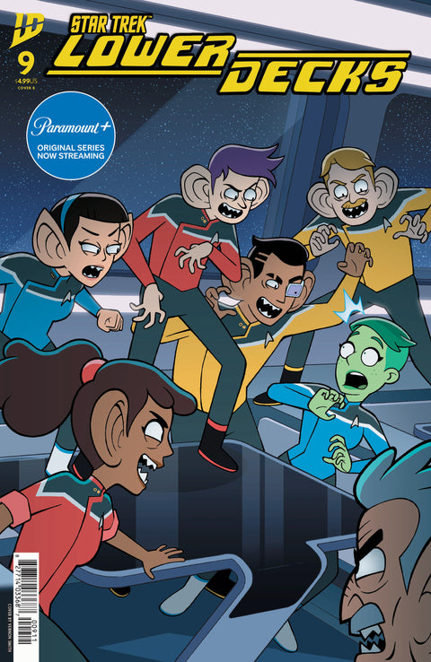 Star Trek: Lower Decks #9 Variant B (Lawrence) IDW Publishing Tim Sheridan Vernon Smith Jack Lawrence