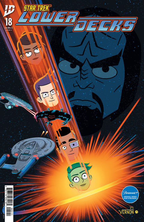 Star Trek: Lower Decks #18 Cover A (Smith) IDW Publishing Tim Sheridan Vernon Smith Vernon Smith