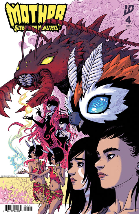 Mothra: Queen of the Monsters 4 Comic Campbell IDW Publishing 2025