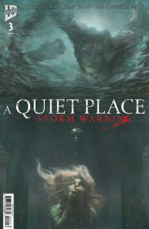 A Quiet Place: Storm Warning 3 Comic Rahzzah Variant IDW Publishing 2026