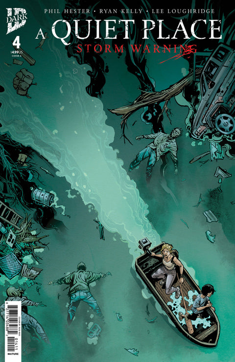 A Quiet Place: Storm Warning #4 Cover A (Kelly) IDW Publishing Phil Hester Phil Hester Ryan Kelly