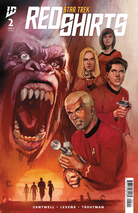 Star Trek: Red Shirts 2 Comic 1:10 Rod Reis Incentive IDW Publishing 2025