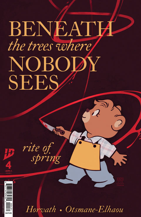 Beneath the Trees: Where Nobody Sees - Rite of Spring 4 Comic Elizabeth Beals Storybook Variant IDW Publishing 2025