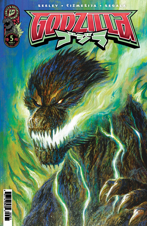 Godzilla (Kai-Sei Era) 5 Comic Bob Eggleton Variant IDW Publishing 2025