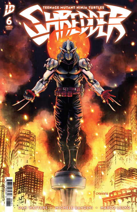 Teenage Mutant Ninja Turtles: Shredder 6 Comic Creees Lee Variant IDW Publishing 2026