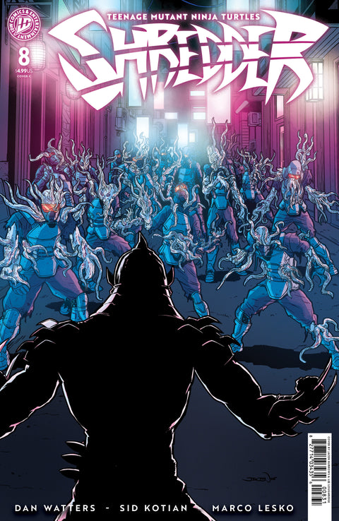 Teenage Mutant Ninja Turtles: Shredder 8 Comic Jacen Burrows Variant IDW Publishing 2026