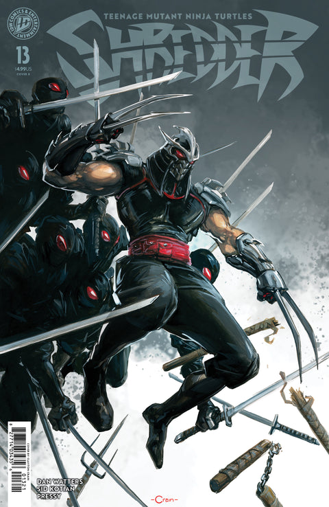 Teenage Mutant Ninja Turtles: Shredder #13 Variant B (Crain) IDW Publishing Dan Watters Sid Kotian Clayton Crain
