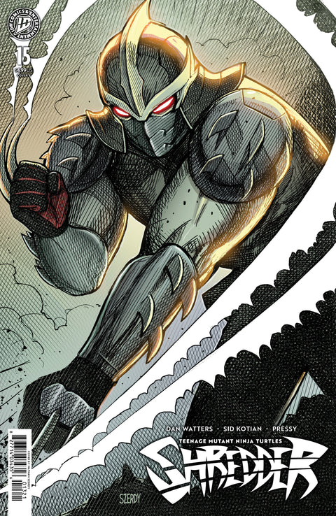 Teenage Mutant Ninja Turtles: Shredder #15 Variant B (Szerdy) IDW Publishing Dan Watters Sid Kotian Nathan Szerdy