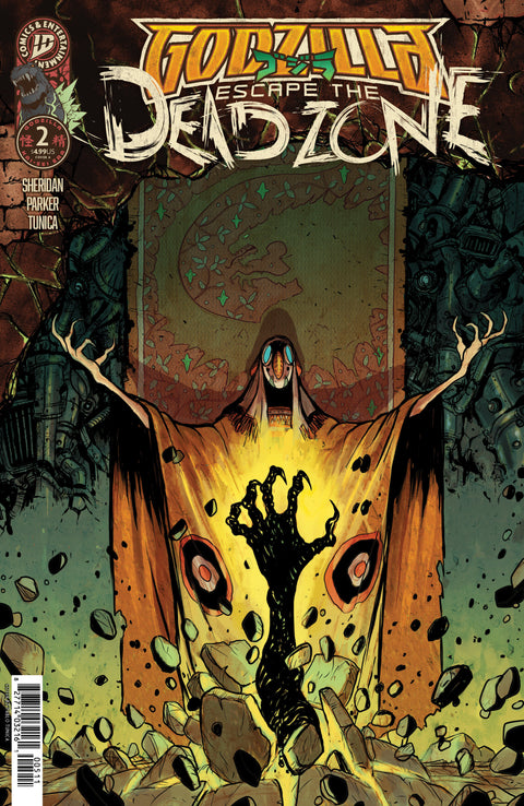 Godzilla: Escape the Deadzone 2 Comic Pablo Tunica IDW Publishing 2025