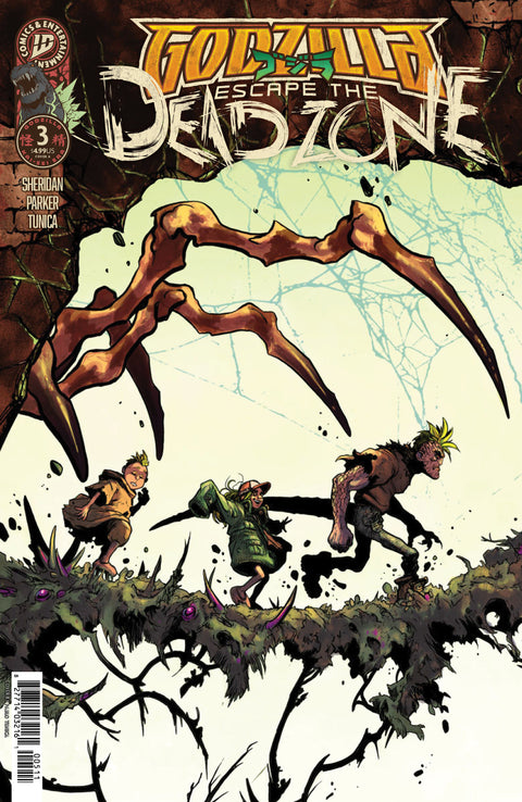 Godzilla: Escape the Deadzone 3 Comic Pablo Tunica IDW Publishing 2025