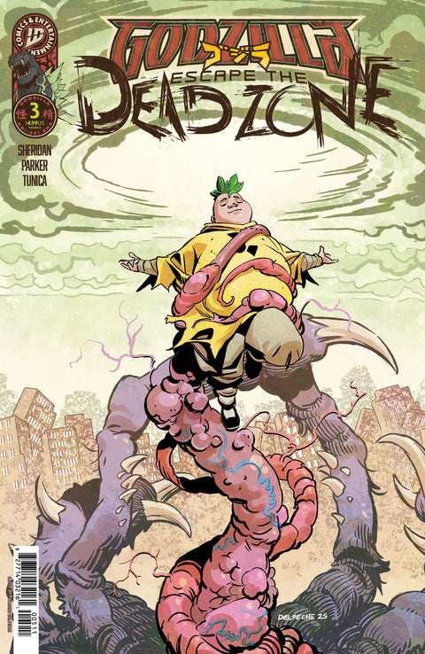 Godzilla: Escape the Deadzone 3 Comic Patricio Delpeche IDW Publishing 2025