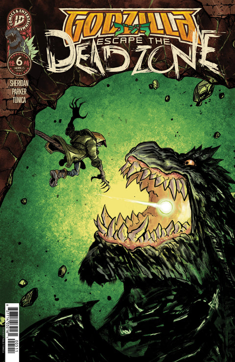 Godzilla: Escape the Deadzone 6 Comic Pablo Tunica IDW Publishing 2026