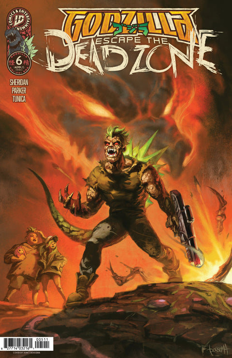 Godzilla: Escape the Deadzone 6 Comic James Bousema Variant IDW Publishing 2026