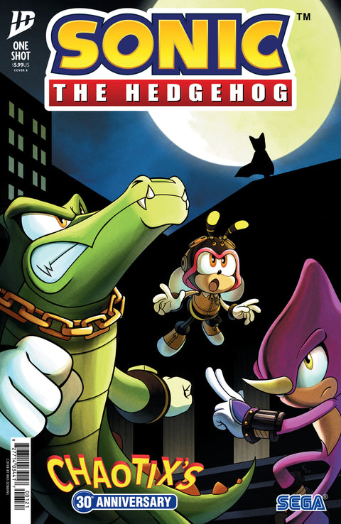 Sonic The Hedgehog Chaotix's 30th Anniversary 1 Comic Kris Dobbins Variant IDW Publishing 2025