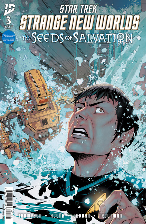 Star Trek: Strange New Worlds - Seeds of Salvation 3 Comic Travis Mercer IDW Publishing 2025