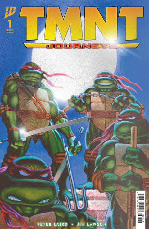 TMNT: Journeys 1 Comic 1:10 Dooney & Laird RI Foil Incentive IDW Publishing 2025
