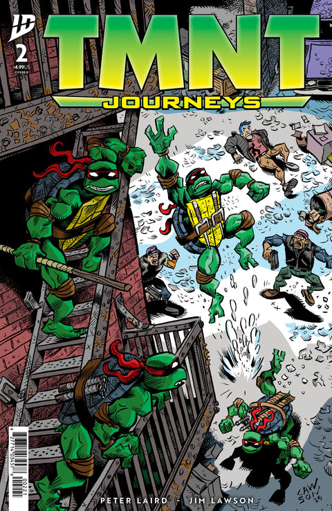 TMNT: Journeys 2 Comic Jim Lawson IDW Publishing 2025