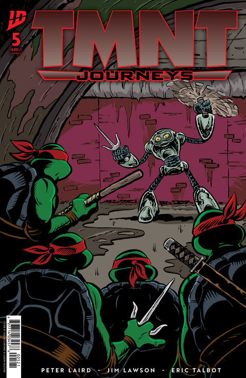 TMNT: Journeys 5 Comic Ken Mitchroney Variant IDW Publishing 2026