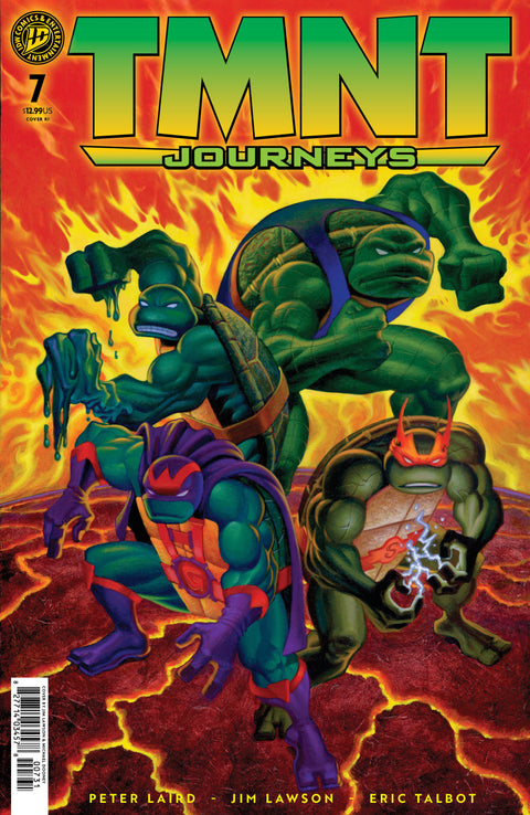TMNT: Journeys 7 Comic Michael Dooney Incentive Foil Variant (1:10) IDW Publishing 2026