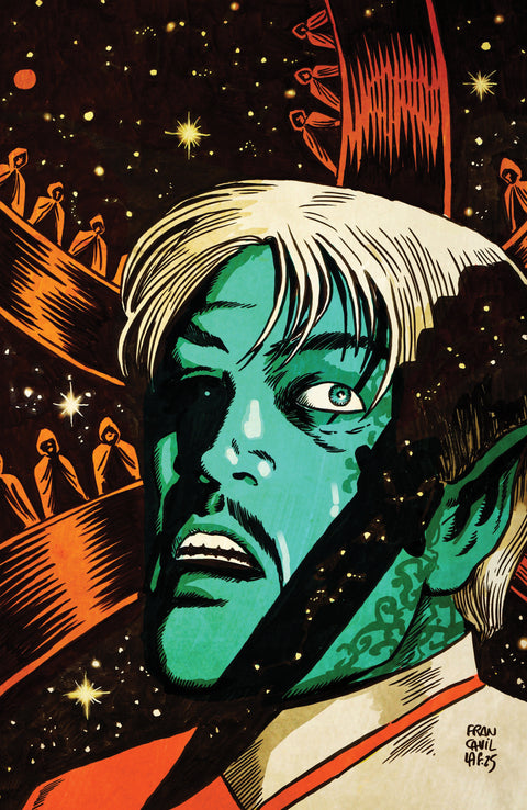 Star Trek: The Last Starship #5 Variant RI (15) (Francavilla Full Art) 1:15 IDW Publishing Collin Kelly Adrián Bonilla Francesco Francavilla