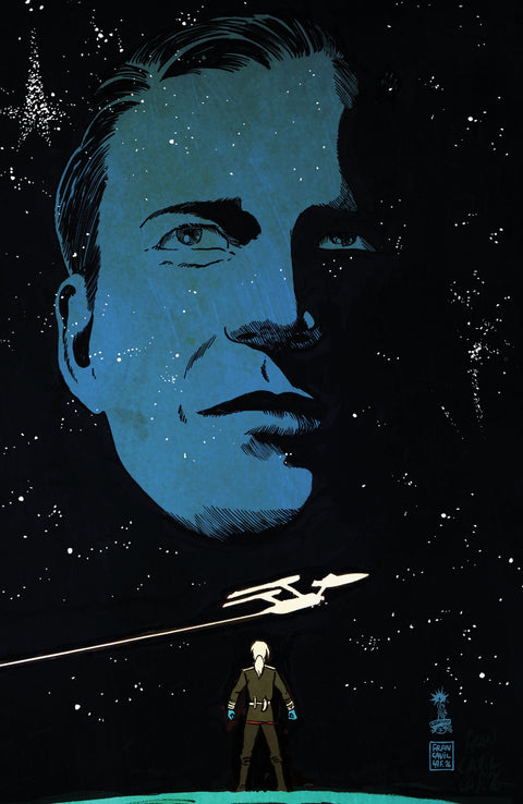 Star Trek: The Last Starship #12 Variant RI (10) (Francavilla Full Art) 1:10 IDW Publishing Collin Kelly Adrián Bonilla Francesco Francavilla