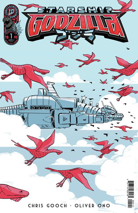 Starship Godzilla 1 Comic Chris Gooch IDW Publishing 2025