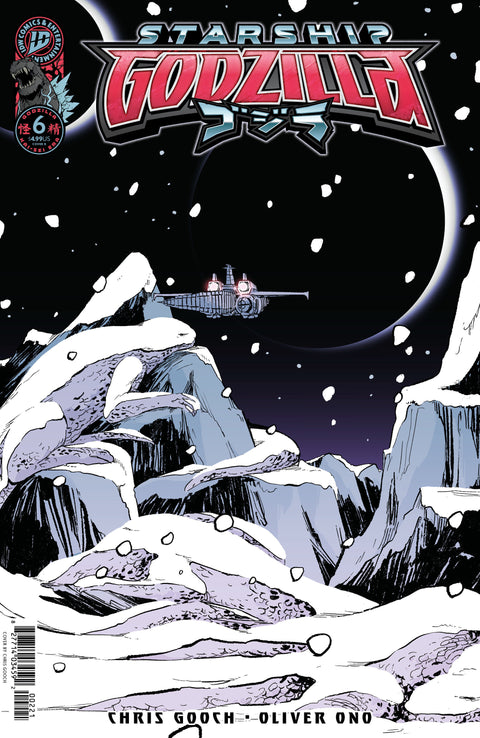 Starship Godzilla 6 Comic Chris Gooch Variant IDW Publishing 2026