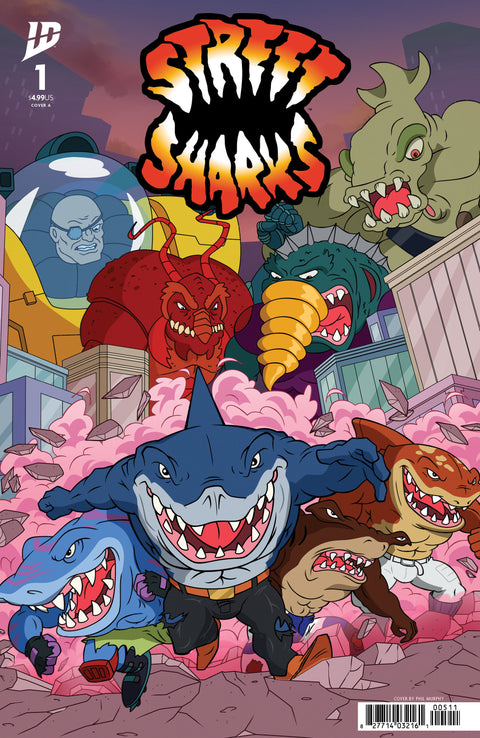 Street Sharks (IDW) 1 Comic Philip Murphy IDW Publishing 2025