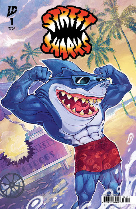 Street Sharks (IDW) 1 Comic Elizabeth Beals Variant IDW Publishing 2025