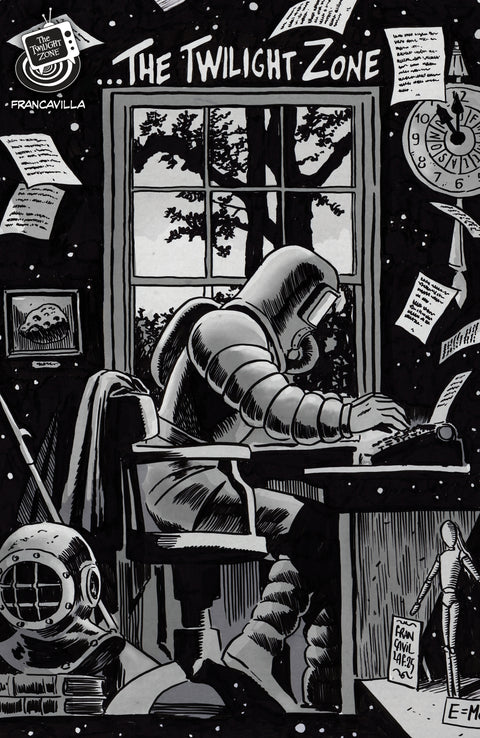 The Twilight Zone #5 Variant B (Francavilla Connecting Cover) IDW Publishing Francesco Francavilla Francesco Francavilla Francesco Francavilla