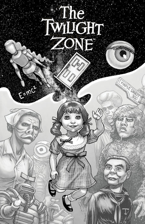 The Twilight Zone #10 Variant RI (10) (Browne) 1:10 IDW Publishing Charles Soule Sean Peacock Ryan Browne