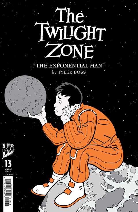 The Twilight Zone #13 Variant RI (10) (Edgar) 1:10 IDW Publishing Tyler Boss Tyler Boss Jacob Edgar