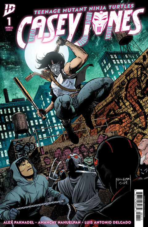 Teenage Mutant Ninja Turtles: Casey Jones 1 Comic Amancay Nahuelpan IDW Publishing 2025