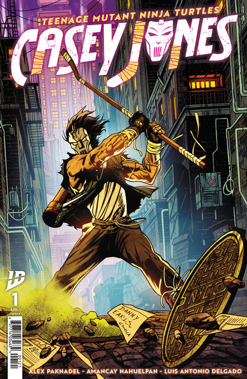 Teenage Mutant Ninja Turtles: Casey Jones 1 Comic Danny Earls Variant IDW Publishing 2025