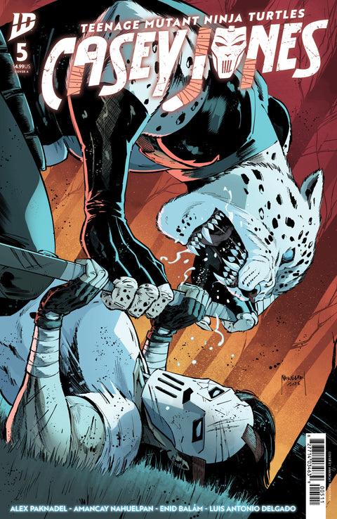 Teenage Mutant Ninja Turtles: Casey Jones 5 Comic Amancay Nahuelpan IDW Publishing 2026