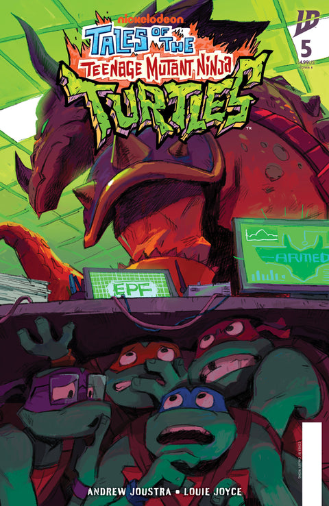 Tales of the Teenage Mutant Ninja Turtles #5 Variant B (Wong) IDW Publishing Andrew Joustra Louie Joyce Chalky Wong