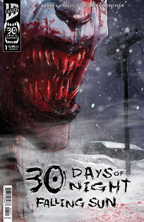 30 Days of Night: Falling Sun 1 Comic Damien Worm IDW Publishing 2025