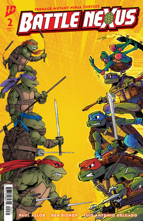Teenage Mutant Ninja Turtles: Battle Nexus 2 Comic Louie Joyce Variant IDW Publishing 2026