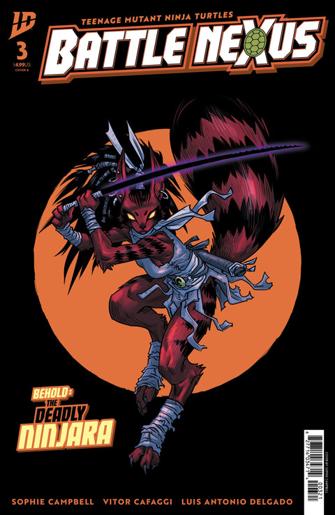 Teenage Mutant Ninja Turtles: Battle Nexus 3 Comic Sophie Campbell Variant IDW Publishing 2026