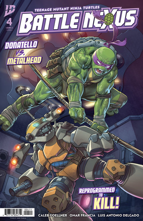 Teenage Mutant Ninja Turtles: Battle Nexus #4 Cover A (Francia) IDW Publishing Caleb Goellner Omar Francia Omar Francia