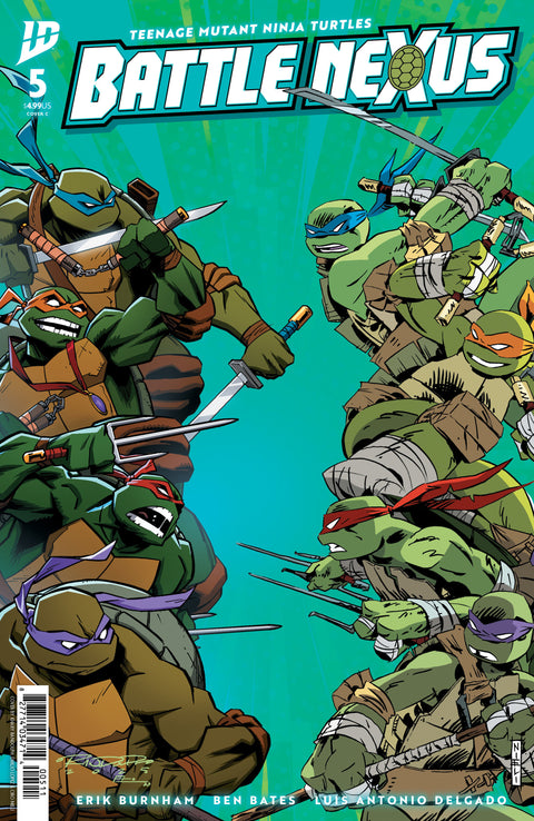 Teenage Mutant Ninja Turtles: Battle Nexus #5 Variant C (Nieli & Randolph) IDW Publishing Erik Burnham Ben Bates Ciro Nieli