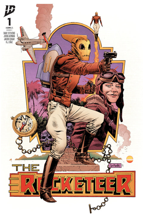 The Rocketeer: The Island #1 Variant C (Murphy) IDW Publishing John Layman Jacob Edgar Sean Murphy
