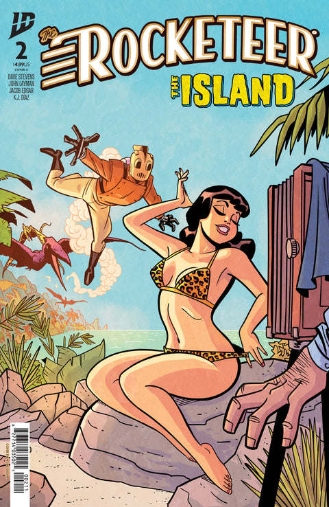 The Rocketeer: The Island #2 Cover A (Edgar) IDW Publishing John Layman Jacob Edgar Jacob Edgar