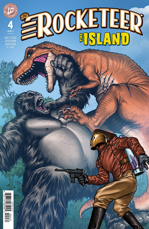 The Rocketeer: The Island #4 Variant RI (10) (Su) 1:10 IDW Publishing John Layman Jacob Edgar E.J. Su