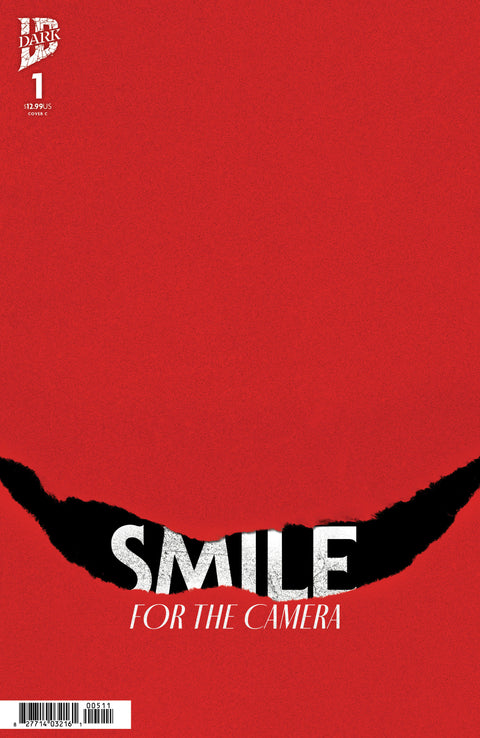 Smile: For The Camera 1 Comic Blank Foil Variant IDW Publishing 2026