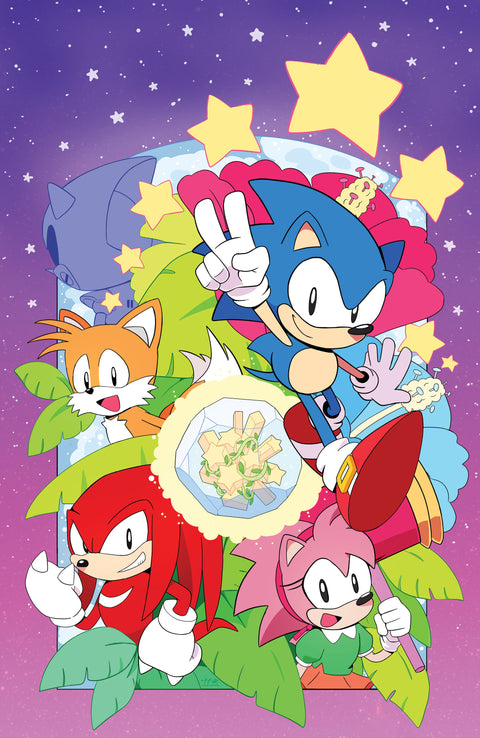 Sonic the Hedgehog: 35th Anniversary Special 1 Comic Iasmin Omar Ata Foil Variant IDW Publishing 2026