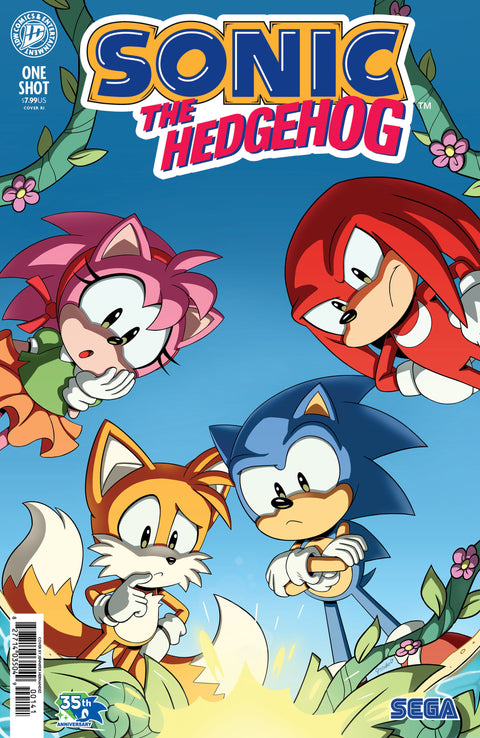 Sonic the Hedgehog: 35th Anniversary Special 1 Comic Jennifer Hernandez Incentive Variant (1:15) IDW Publishing 2026