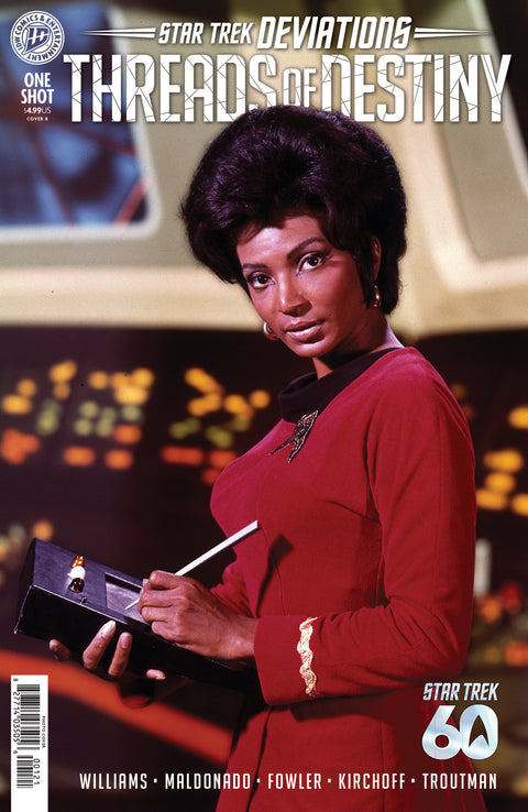 Star Trek: Deviations--Threads of Destiny Variant B (Photo Variant) IDW Publishing Stephanie Williams Gregory Maldonado