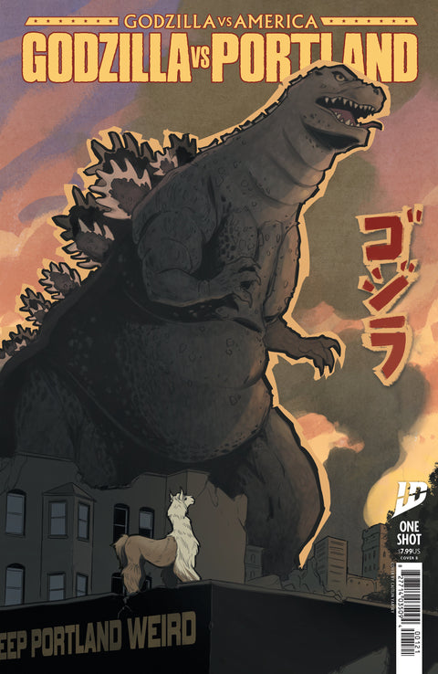 Godzilla vs. America: Portland 1 Comic Caitlin Yarsky Variant IDW Publishing 2026