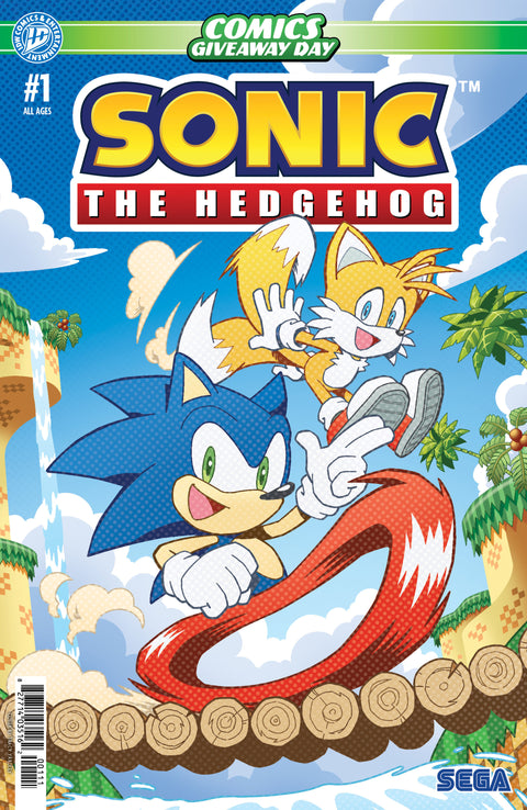 (Comics Giveaway Day 2026) Sonic the Hedgehog 1 Comic IDW Publishing 2026